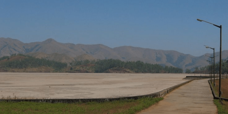 Geographical Location of Lakya Dam