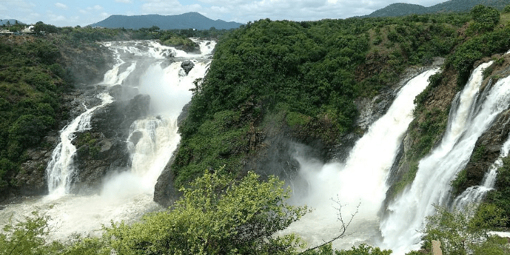 Shivanasamudra Falls_ Nature's Drama