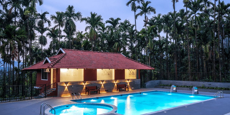 Experience the Essence of the Best Resorts in Chikmagalur with swimming pool